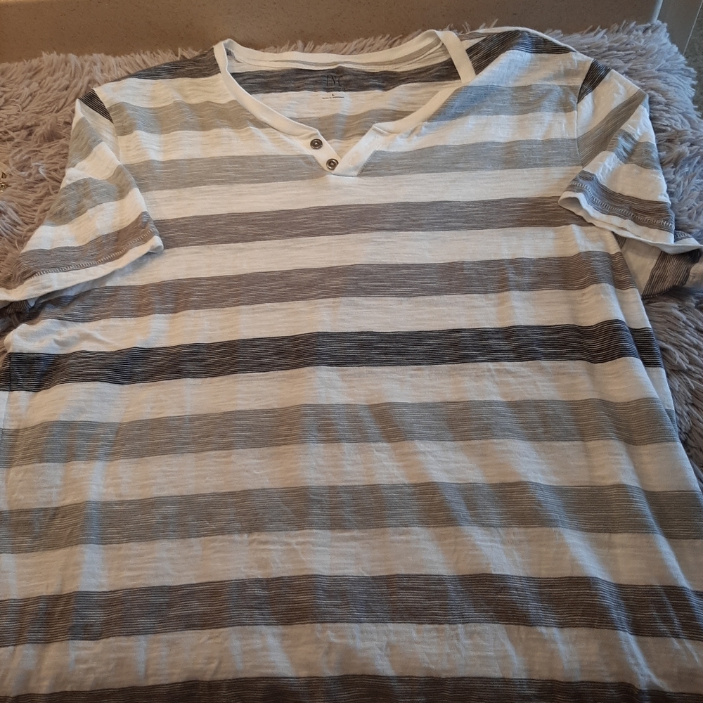 INC Men's Striped Shirt Size Large